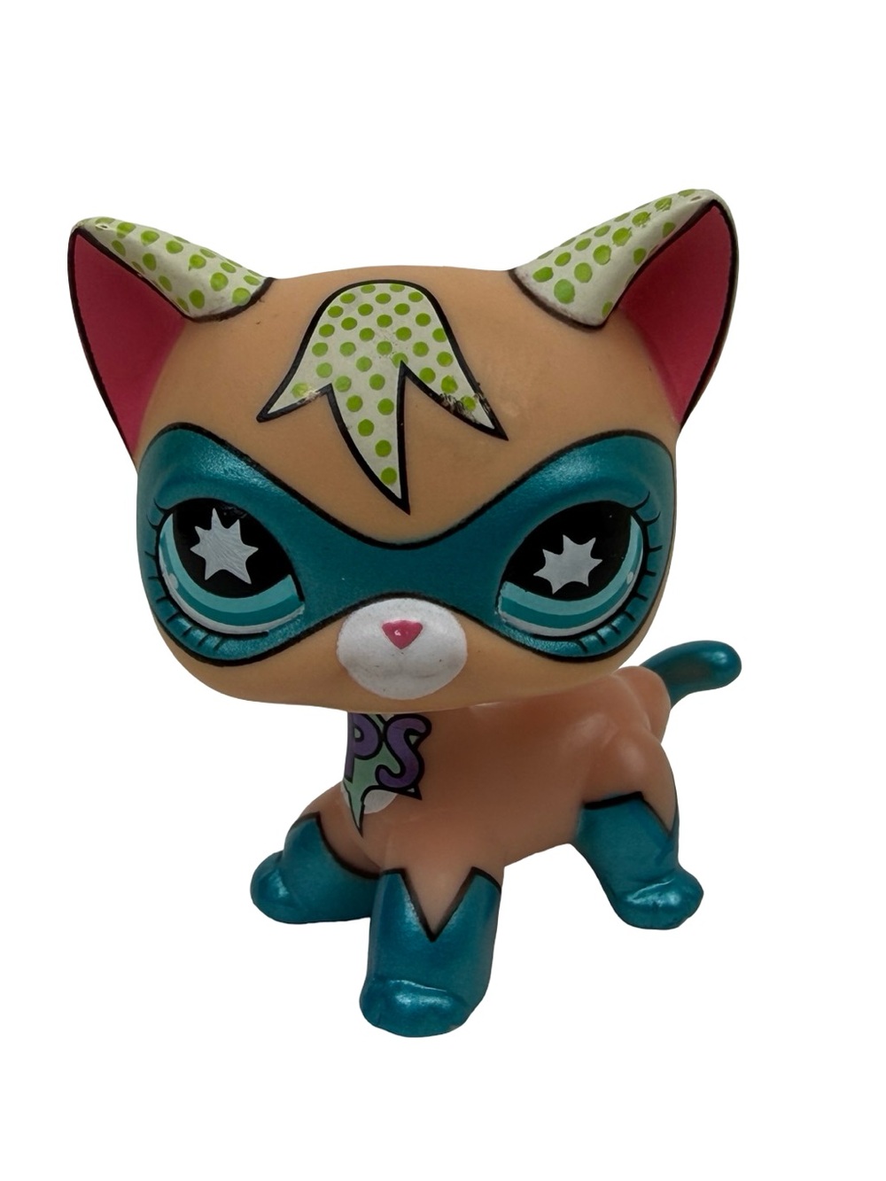 LPS (not Authentic) Comic Con Cat Littlest Pet Shop